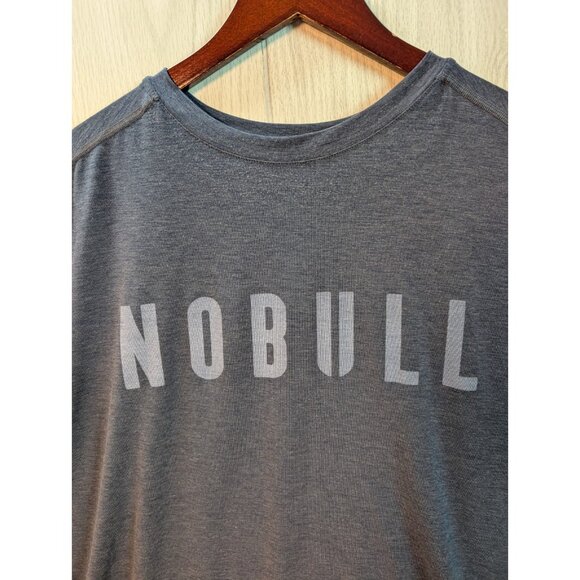 NOBULL T Shirt Mens XXL Blue Sleeveless Tank Top Training Athletic Gym Active - Picture 2 of 7